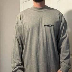 Essentials “fear of God” long sleeve shirt